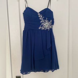 Blue Cocktail Dress